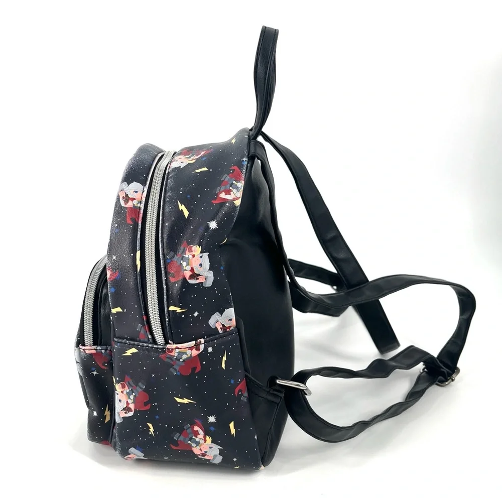 Loungefly Marvel Thor Chibi Galaxy Love and Thunder Mini Backpack